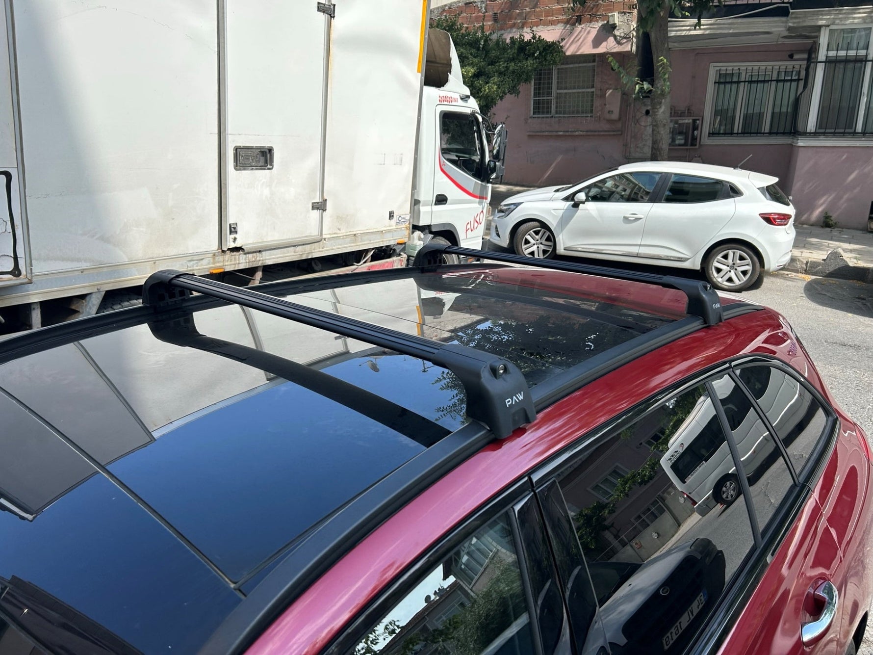 Mercedes C Estate S206 2021-2025 Portbagaj Taşıyıcı Ara Atkisi - Ara Çubuk Paw Pro 2 Gri