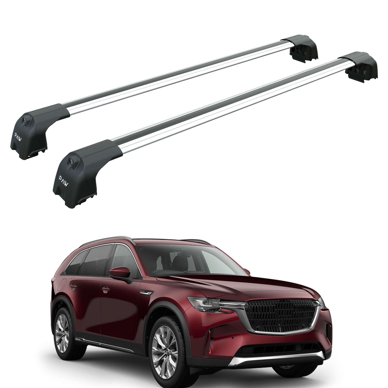 Mazda Cx-90 2024-2025 Portbagaj Taşıyıcı Ara Atkisi - Ara Çubuk Paw Pro 2 Gri