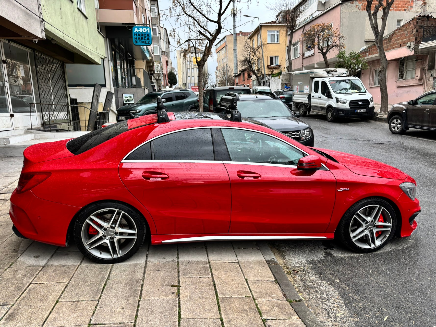 Paw Mercedes CLA (C117) 2014-2020 Ara Atkı Portbagaj Taşıyıcı - Pro 3 Siyah