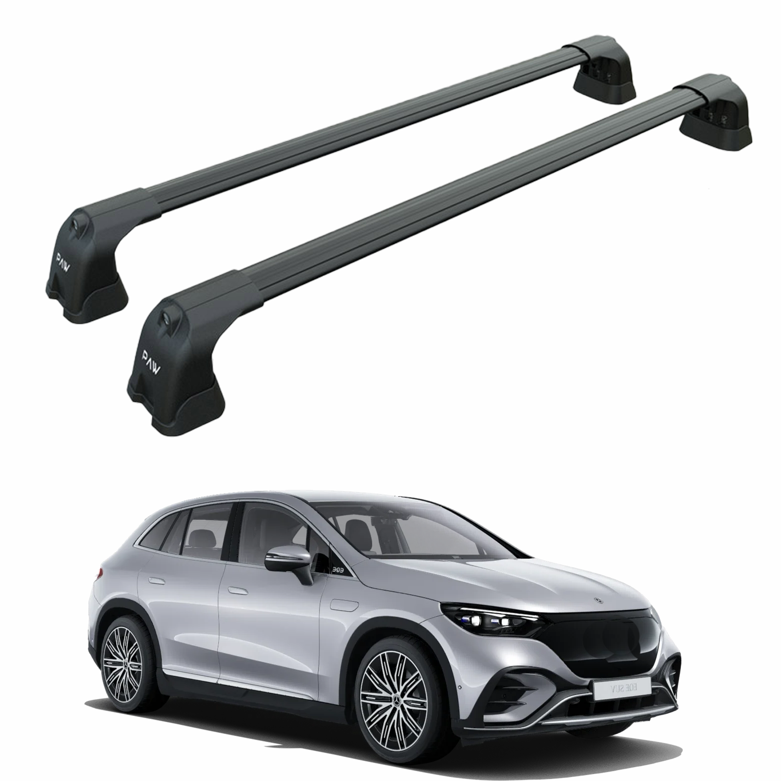 Mercedes Benz Eqe Suv 2022-2025 Portbagaj Taşıyıcı Ara Atkı Aparatı Paw Pro 3 Siyah