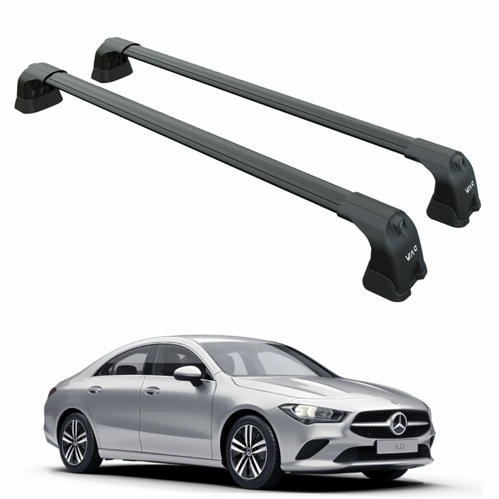 Mercedes Cla C118 2020-2024 Portbagaj Taşıyıcı Ara Atkı Aparatı Paw Pro 3 Siyah