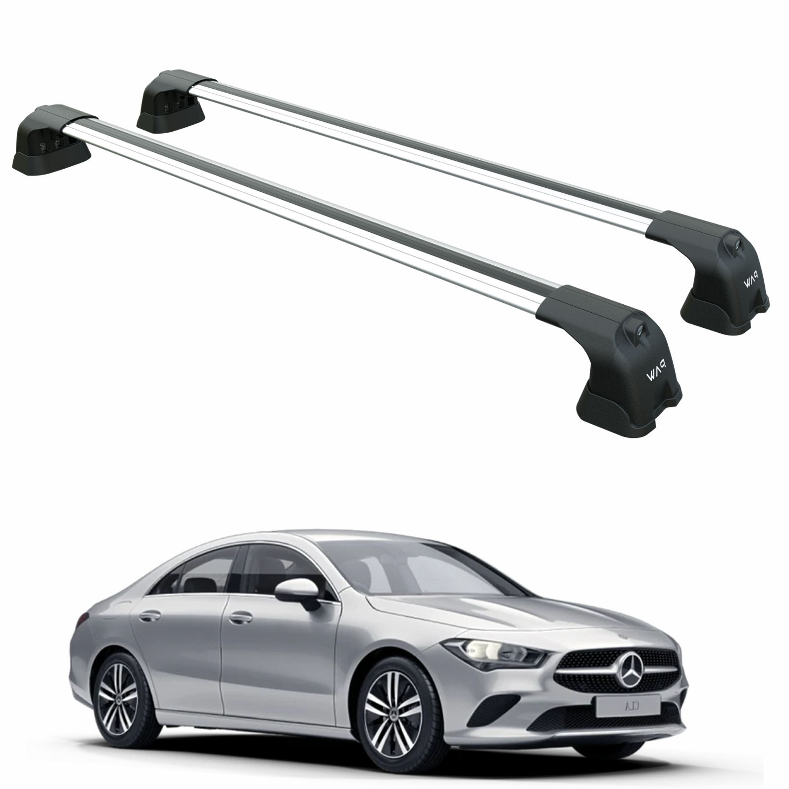 Mercedes Cla C118 2020-2024 Portbagaj Taşıyıcı Ara Atkı Aparatı Paw Pro 3 Gri