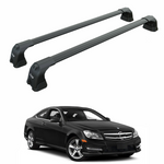 Mercedes C Coupe C204 2007-2014 Portbagaj Taşıyıcı Ara Atkı Aparatı Paw Pro 3 Siyah