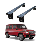 Mercedes G W463 1989-2018 Yagmur Oluklu Tavan Taşıyıcı Ara Atkısı Paw, Siyah