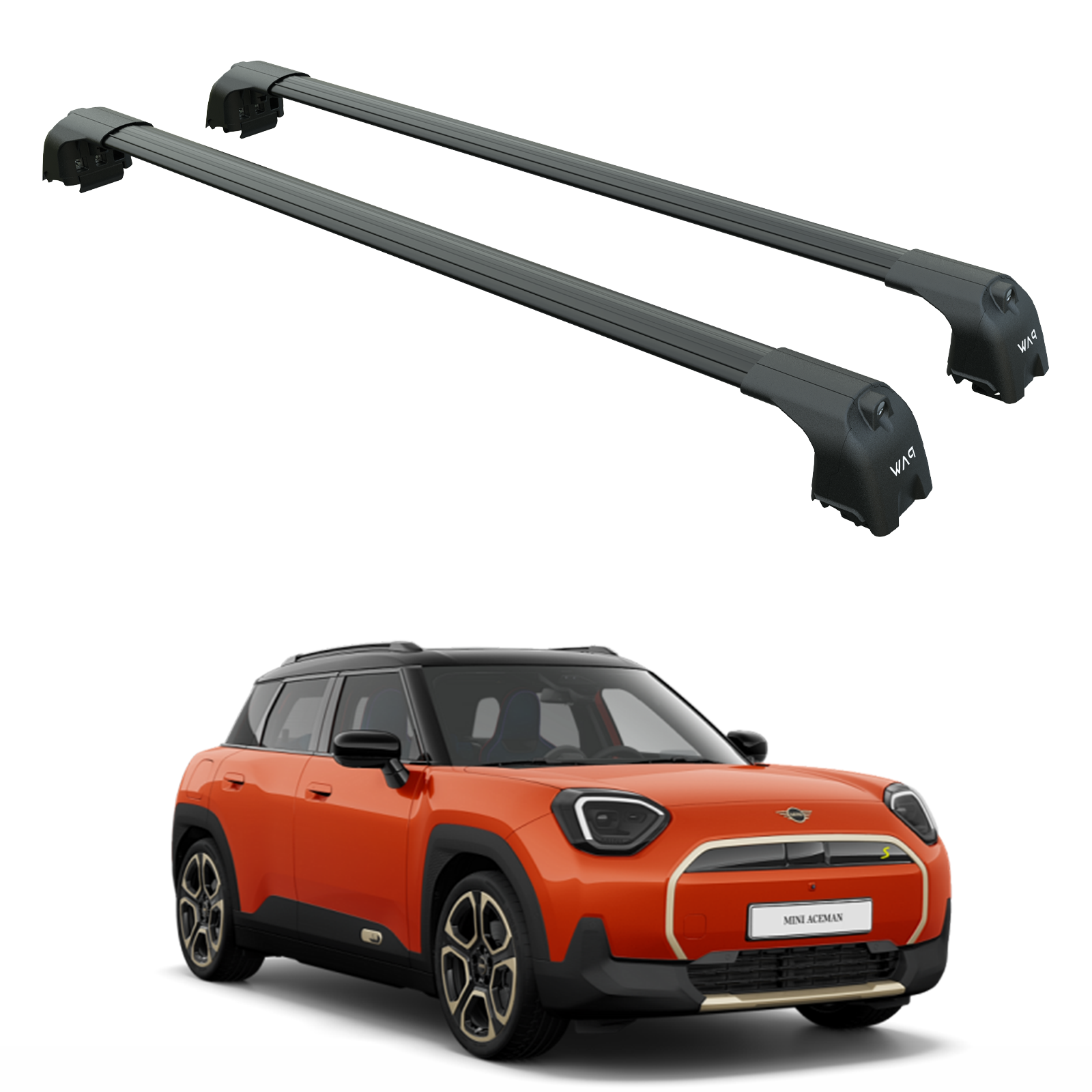 Mini Aceman Portbagaj Taşıyıcı Ara Atkisi - Ara Çubuk Paw Pro 2 Siyah