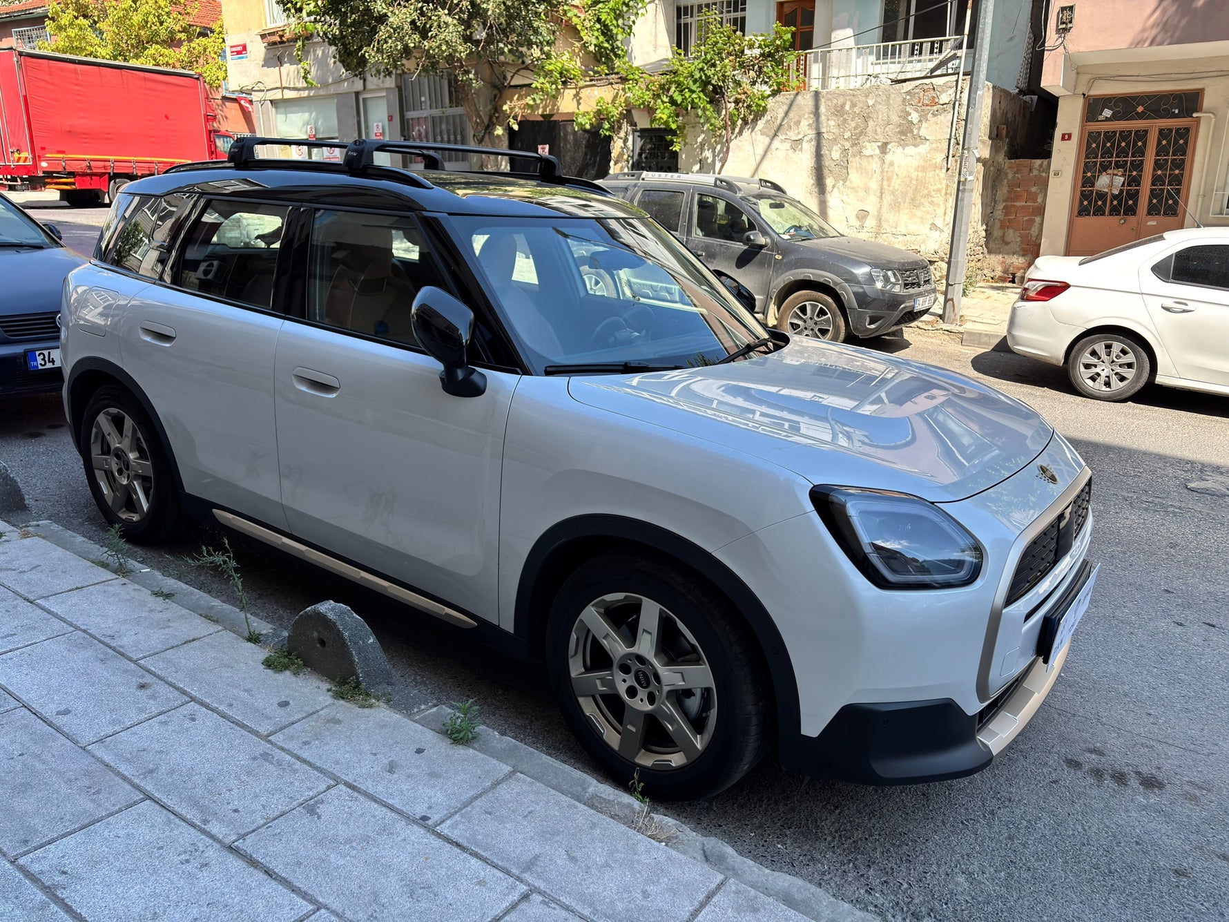 Mini Countryman (U25) 2023-2025 Portbagaj Taşıyıcı Ara Atkisi - Ara Çubuk Paw Pro 2 Gri