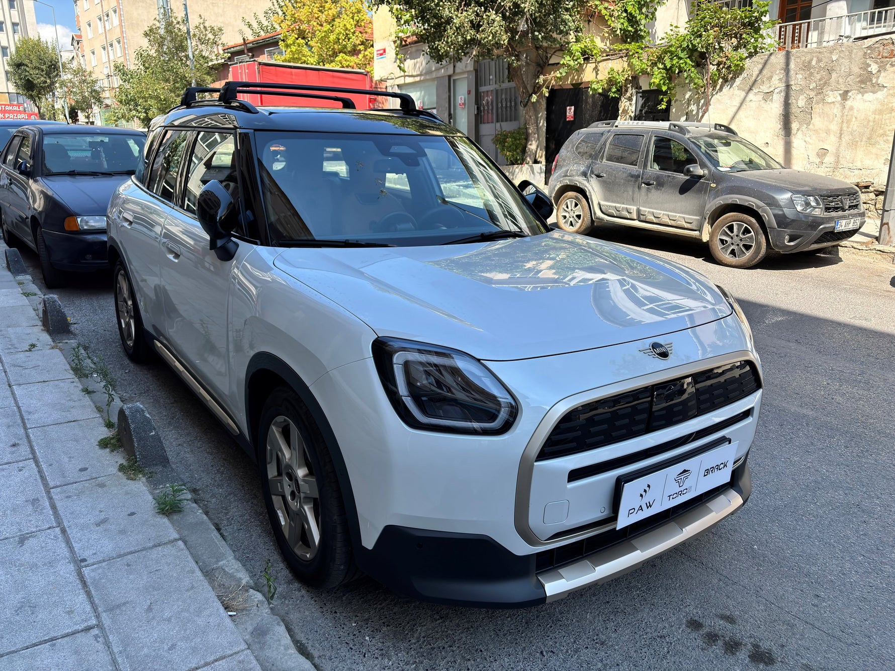 Mini Countryman (U25) 2023-2025 Portbagaj Taşıyıcı Ara Atkisi - Ara Çubuk Paw Pro 2 Siyah
