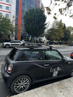 Mini Cooper R56 3dr (2007-2014) Tavan Portbagaj Taşıyıcı Ara Atkısı, Pro 4, Siyah