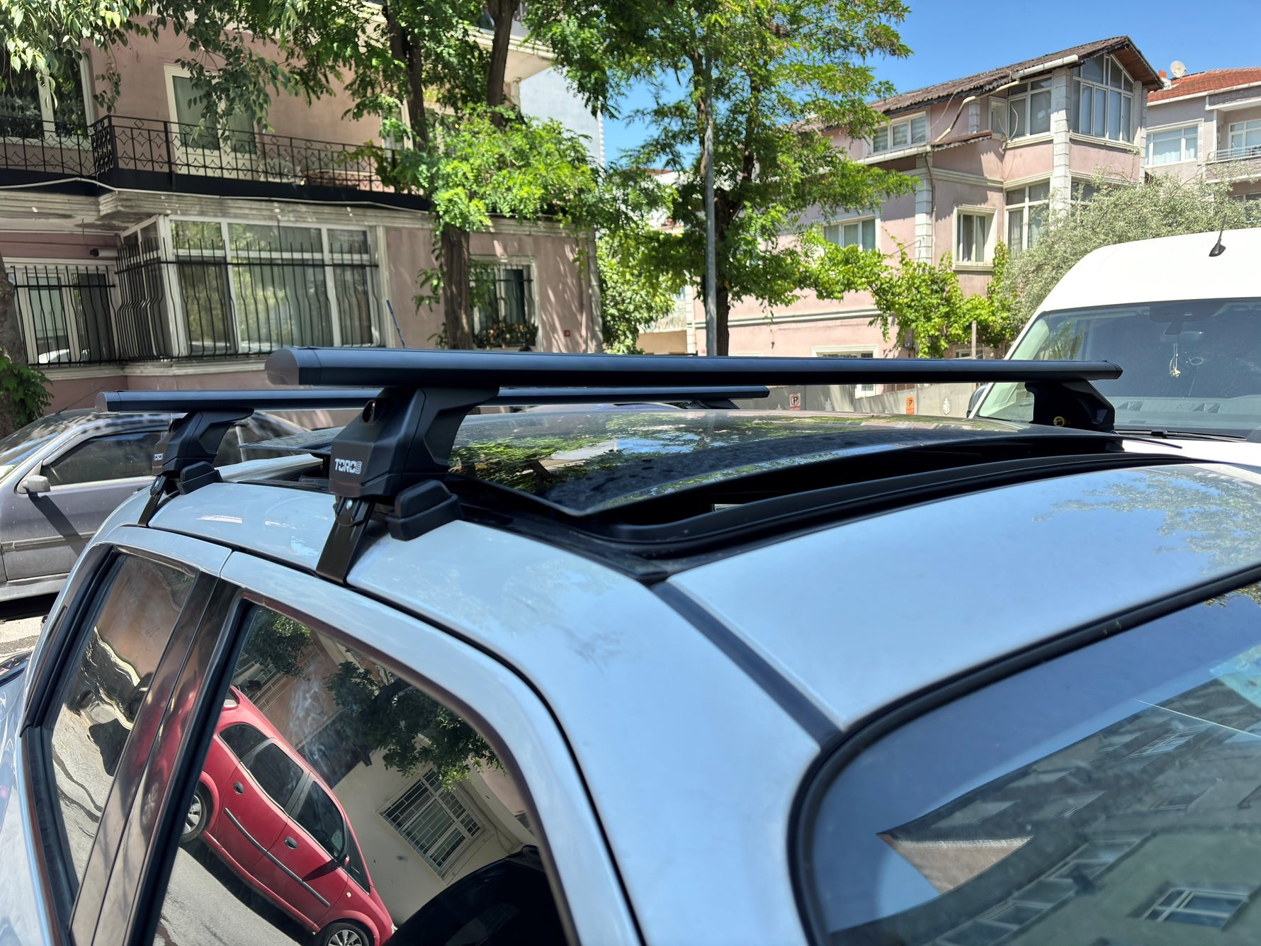 Nissan Juke F15 2011-2019 Oluksuz Üst Tavan Portbagaj Taşıyıcı Ara Atkısı Toros Serisi Pro 4 Siyah