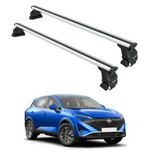 Nissan Qashqai J12 2021-2025 Oluksuz Üst Tavan Portbagaj Taşıyıcı Ara Atkısı Toros Serisi Pro 4 Gri