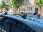 Nissan Qashqai J12 (2021-2026) Roof Rack Cross Bars | Flush Rail, Siyah
