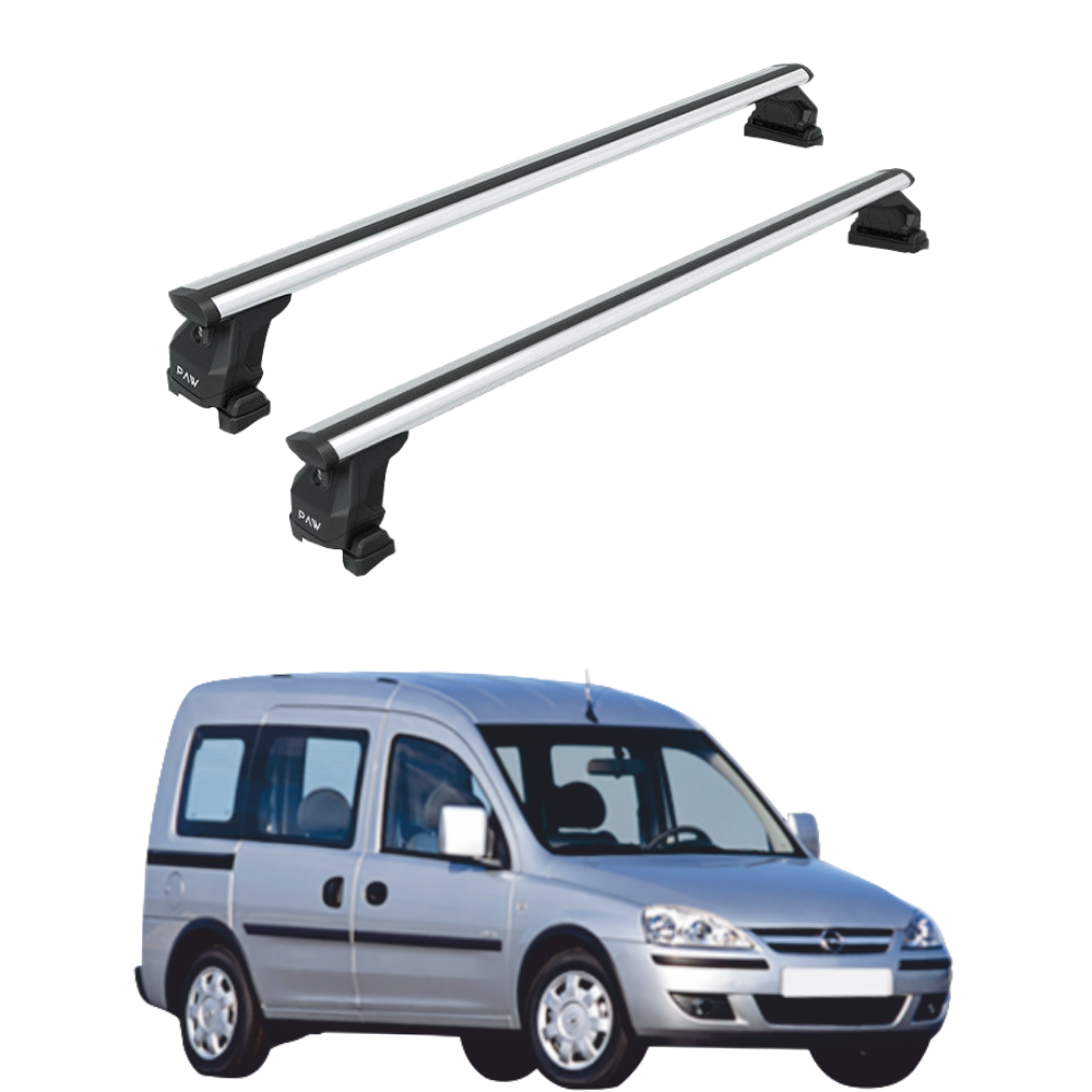 Opel Combo C 2002-2012 Portbagaj Taşıyıcı Ara Atkisi - Ara Çubuk Fix Pro Gri
