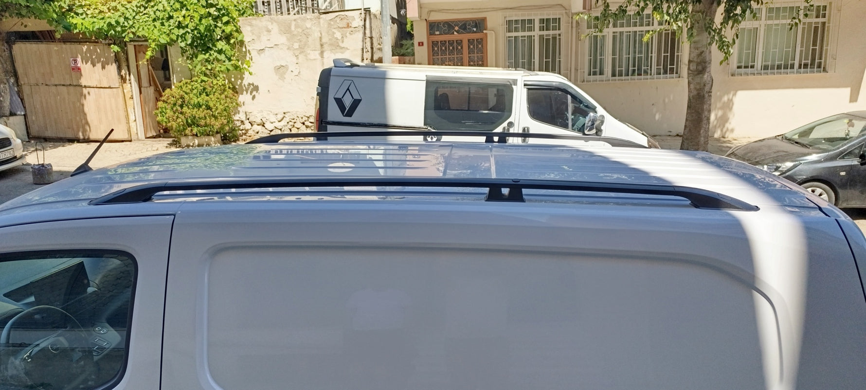 Fiat Doblo STD (2022-2025) Alüminyum Tavan Rayları, Plus Serisi - Gri