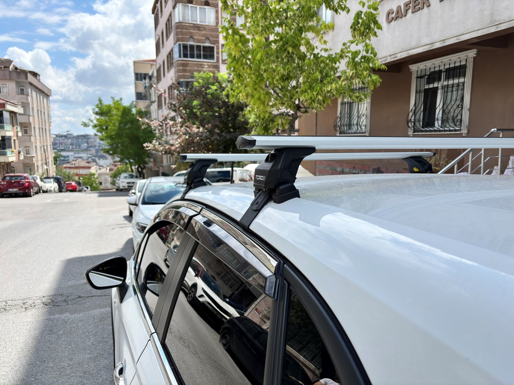 Opel Crossland 2019-2025 Oluksuz Üst Tavan Portbagaj Taşıyıcı Ara Atkısı Toros Serisi Pro 4 Siyah