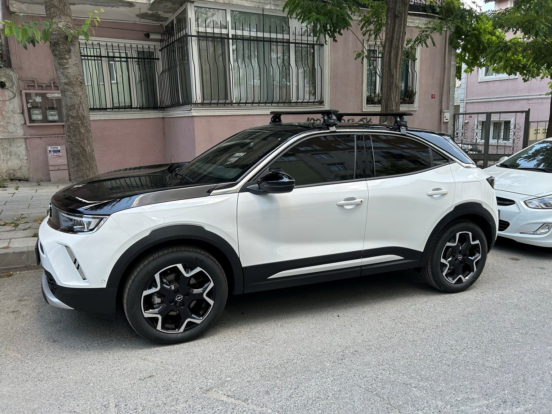 Opel Mokka 2021-2026 Tavan Portbagaj Taşıyıcı Ara Atkısı Toros Pro 4 Siyah