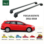 Ford Focus Estate C346 (2008-2011) Portbagaj Taşıyıcı Ara Atkisi - Ara Çubuk Paw Pro 2 Siyah