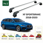 Jaguar XF Sportbrake 2018-2020 Roof Rack Carrier Bar - Paw Pro 2 Grey