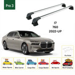 Paw BMW i7 (2022-2025) Ara Atkı Portbagaj Taşıyıcı Aparat - Pro 3 Gri