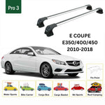 Paw Mercedes-Benz E-Serisi Coupe (C207) 2009-2017 Ara Atkı Portbagaj Taşıyıcı - Pro 3 Gri