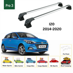 Paw Hyundai i20 (GB) 2014-2020 Ara Atkı Portbagaj Taşıyıcı - Pro 3 Gri