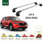 Paw Mazda CX-5 (KF) 2017-2025 Ara Atkı Portbagaj Taşıyıcı - Pro 3 Gri