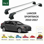 Paw Mitsubishi Lancer Sportback (2010-2017) Ara Atkı Portbagaj Taşıyıcı - Pro 3 Gri