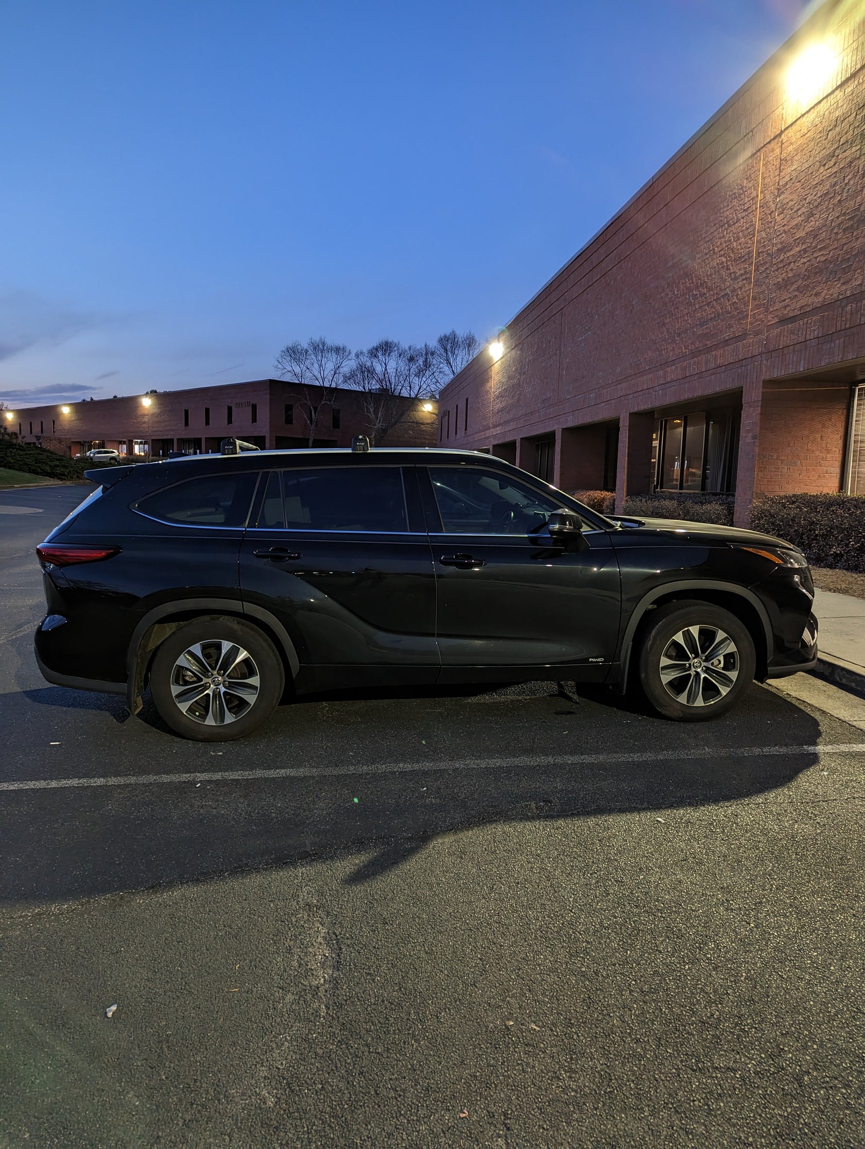 Toyota Highlander 2020-2025 Portbagaj Taşıyıcı Ara Atkisi - Ara Çubuk Paw Pro 2 Siyah