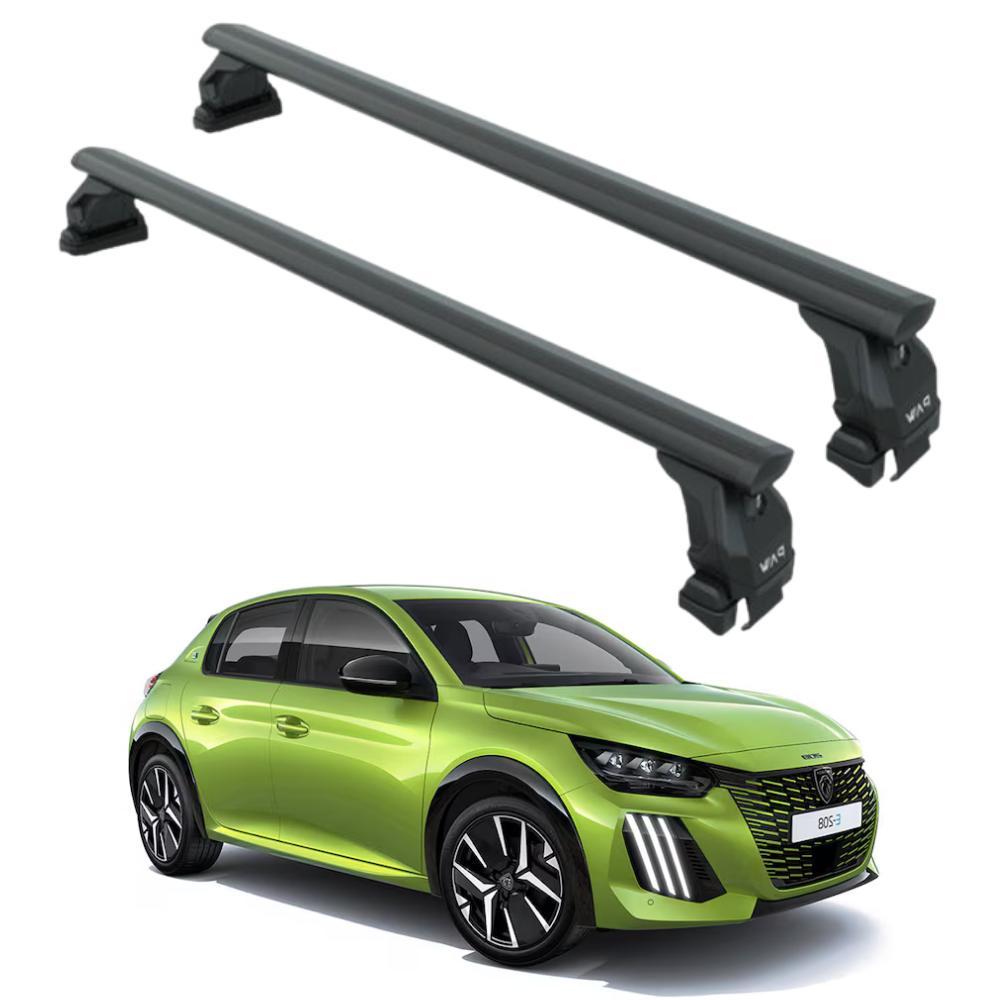 Peugeot 208 2019-2026 Portbagaj Taşıyıcı Ara Atkısı Toros Pro 4, Siyah