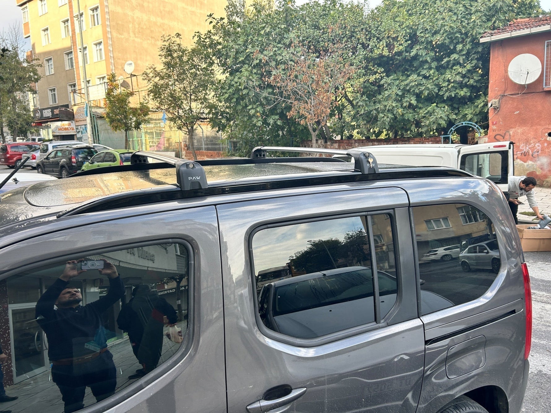 Opel Combo 2023-2025 Portbagaj Taşıyıcı Ara Atkisi - Ara Çubuk Paw Pro 2 Siyah