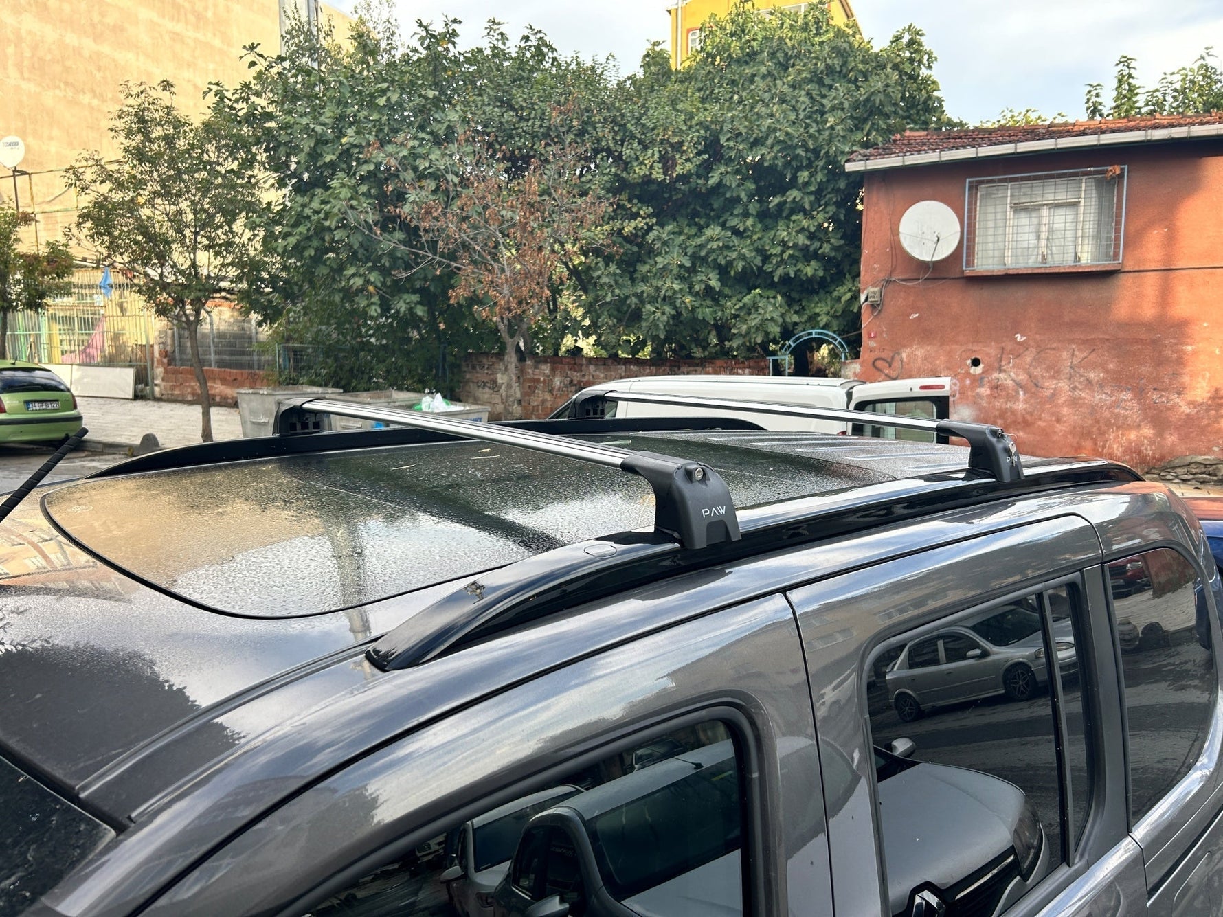 Opel Combo 2023-2025 Portbagaj Taşıyıcı Ara Atkisi - Ara Çubuk Paw Pro 2 Siyah