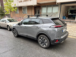 Peugeot 2008 2020- Up Oluksuz Üst Tavan Portbagaj Taşıyıcı Ara Atkısı Toros Serisi Pro 4 Gri