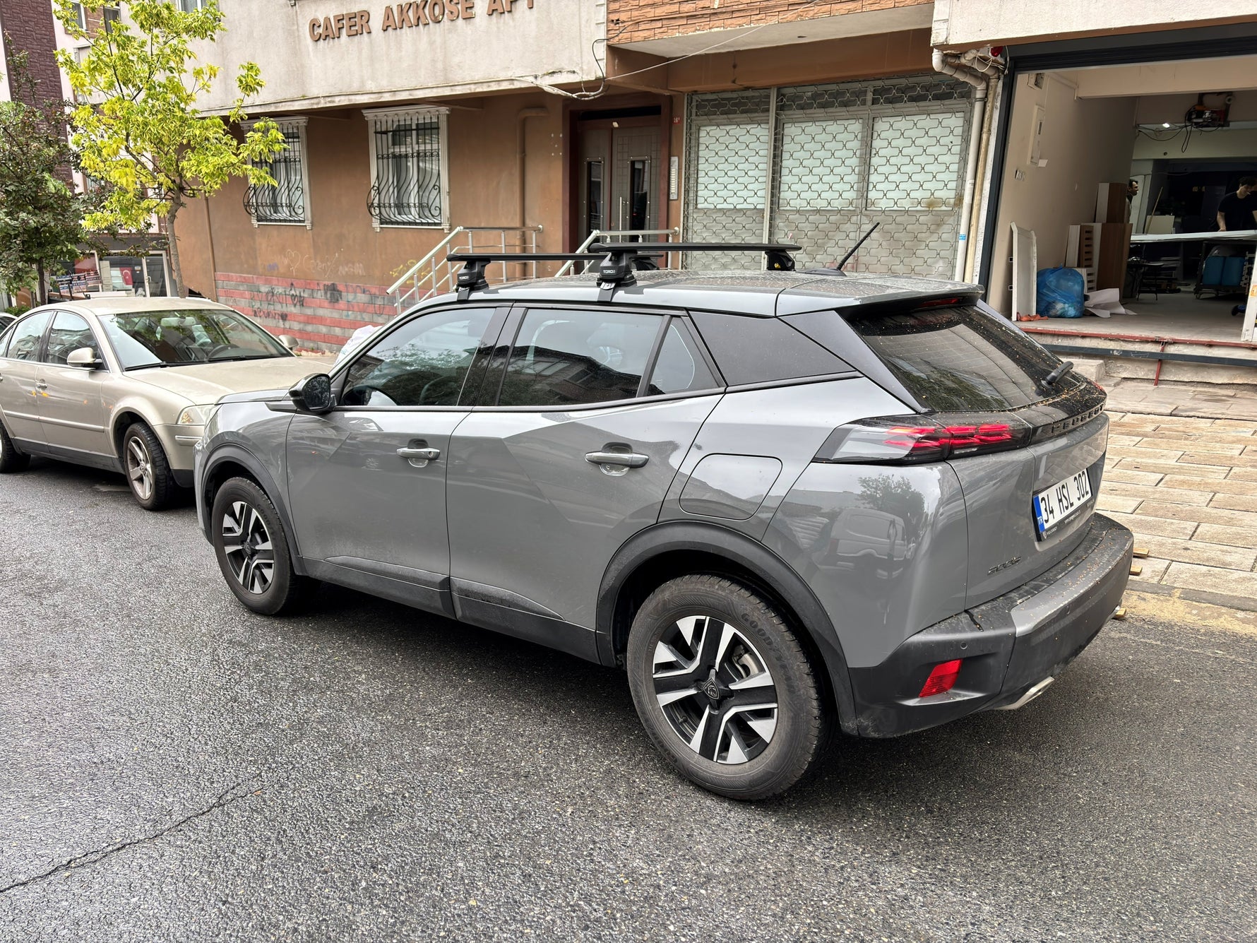 Opel Frontera 2024-2026 Tavan Portbagaj Taşıyıcı Ara Atkısı, Toros Pro 4, Gri