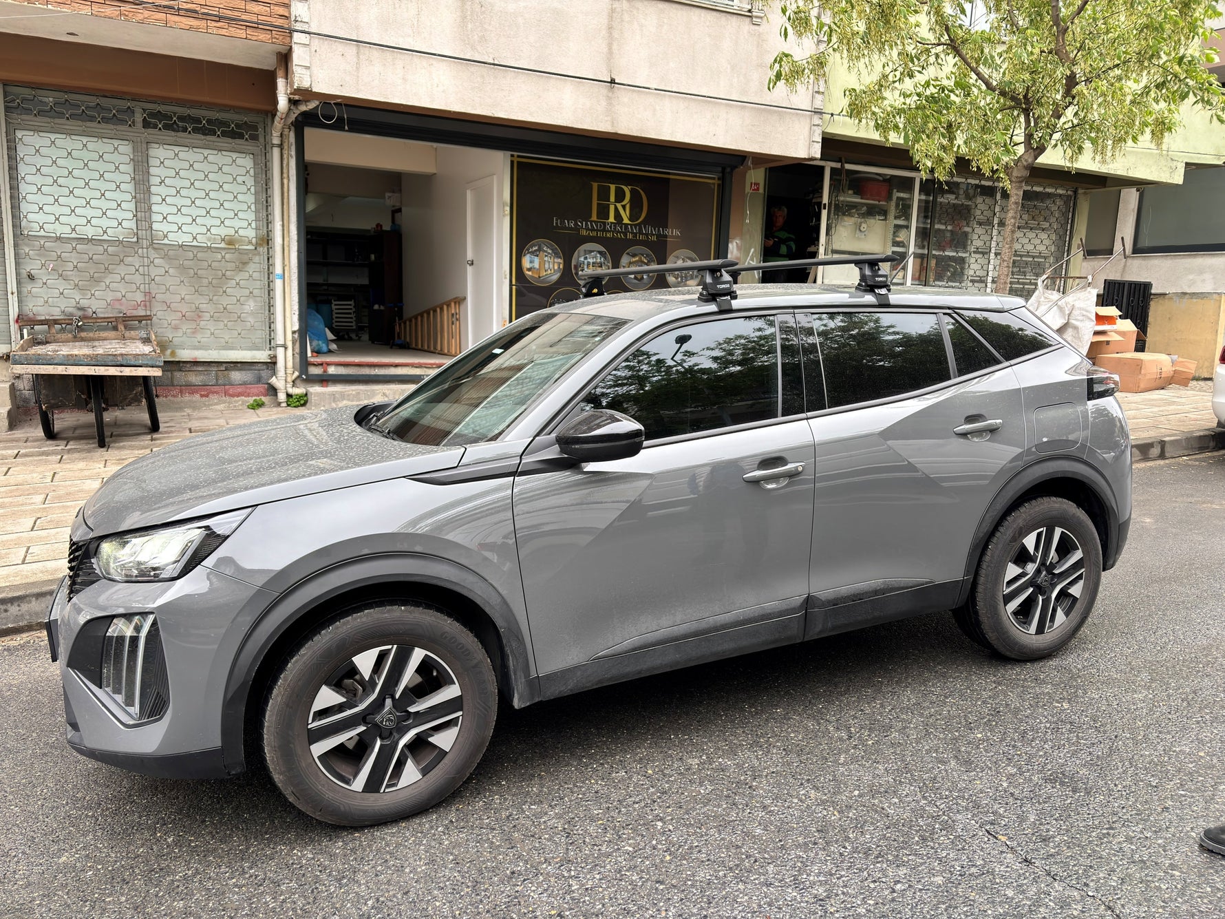 Opel Frontera 2024-2026 Tavan Portbagaj Taşıyıcı Ara Atkısı, Toros Pro 4, Siyah