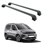 Peugeot Rifter 2023-2025 Portbagaj Taşıyıcı Ara Atkisi - Ara Çubuk Paw Pro 2 Siyah