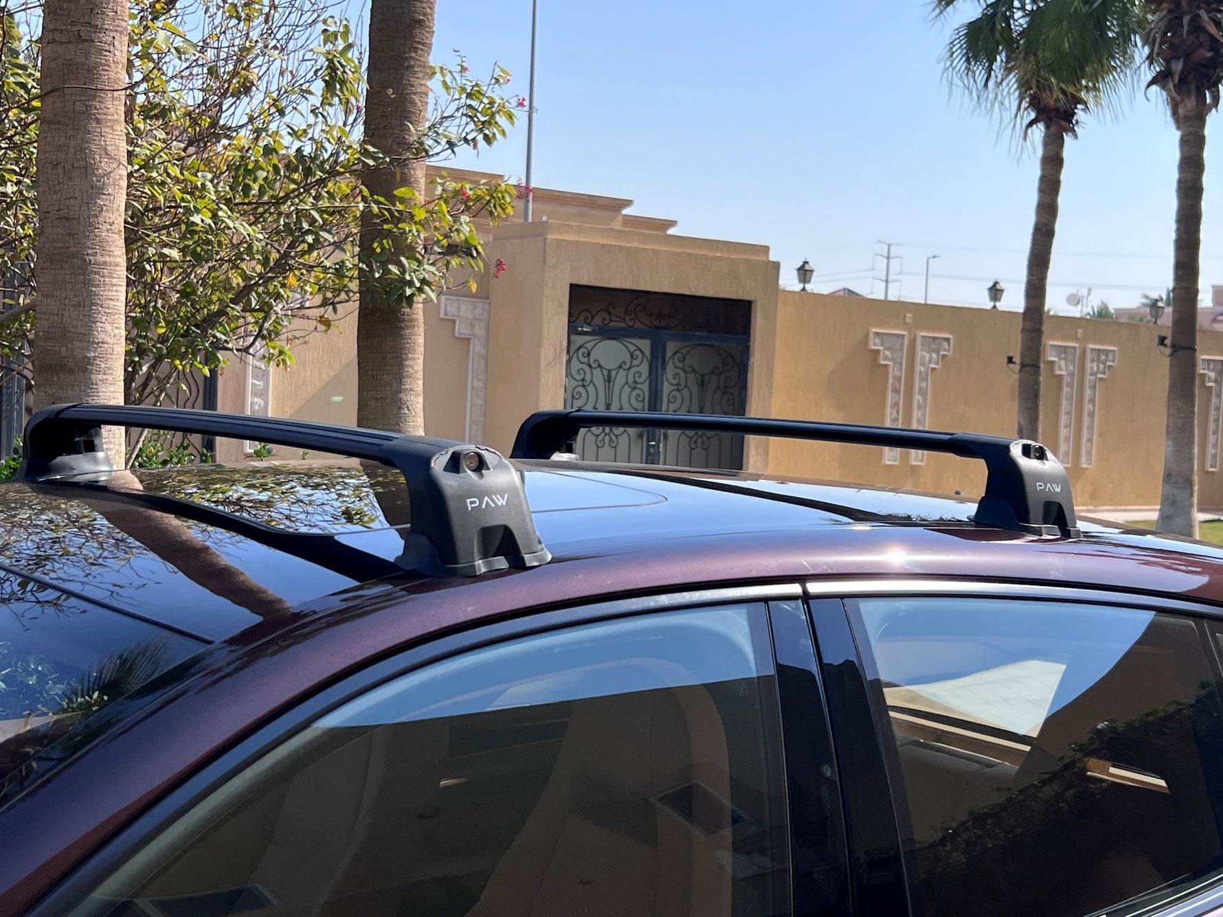 Paw Porsche Panamera (2009-2016) Cross Bar Roof Rack - Pro 3 Black