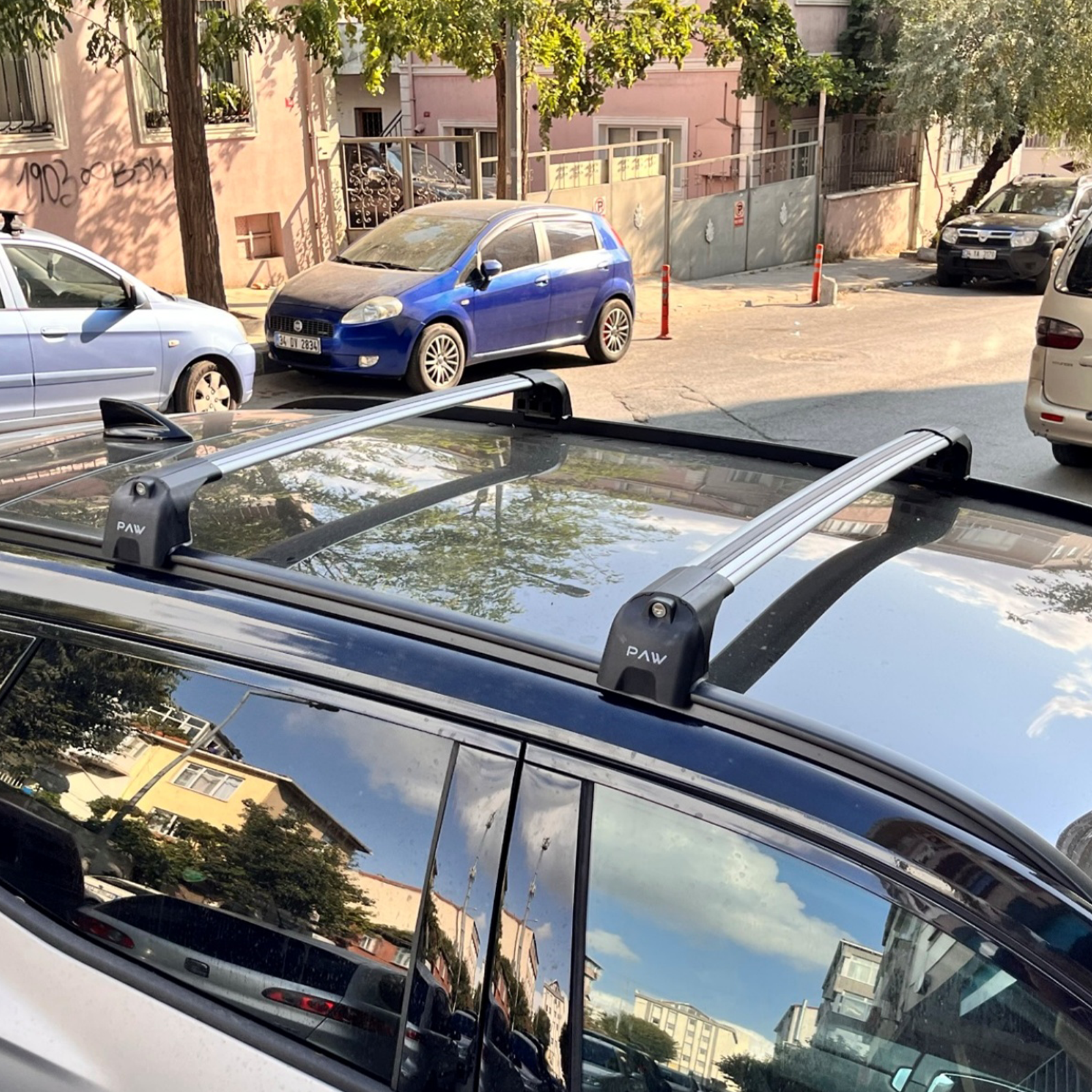 Toyota Corolla Touring 2018-2025 Portbagaj Taşıyıcı Ara Atkisi - Ara Çubuk Paw Pro 2 Siyah