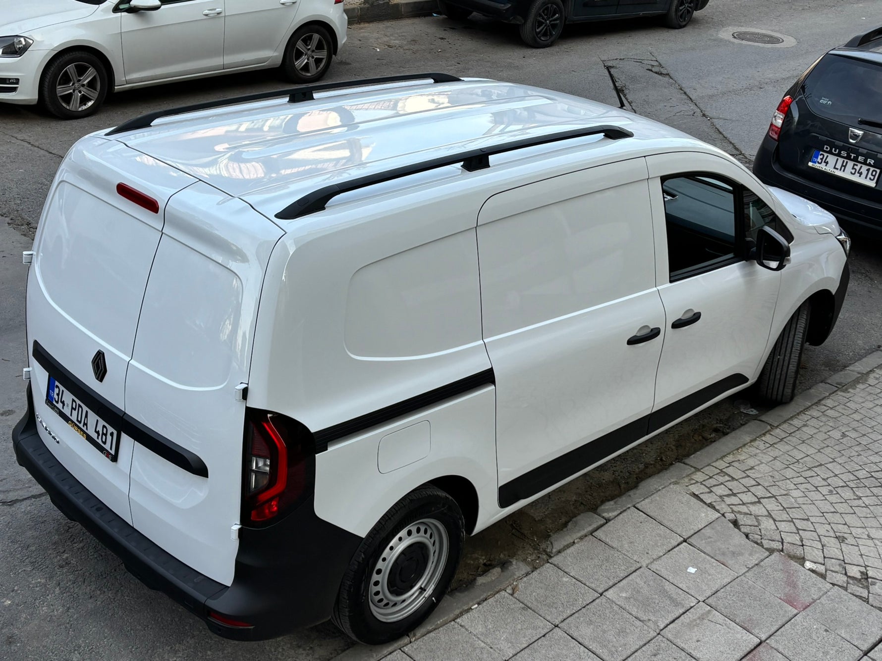 Renault Express (2021-2025) Alüminyum Tavan Rayları Plus Serisi