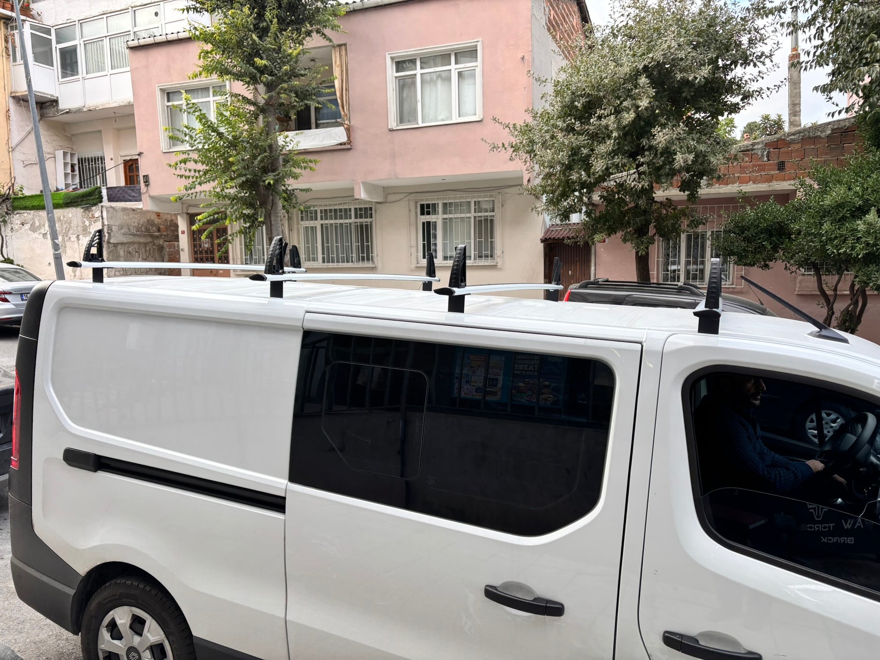 Fiat Scudo 2022-2025 Araç Üstü Merdiven Sabitleyici, Yük Taşıma Sistemleri Pratik Seri 2 Adet