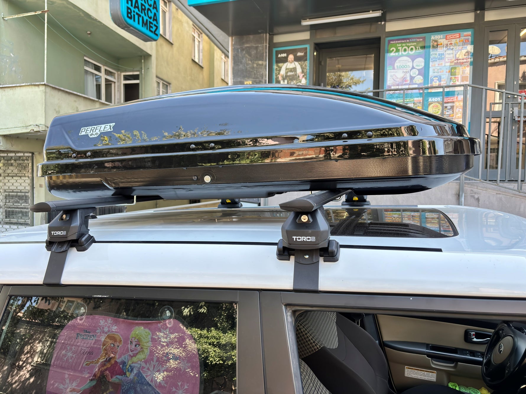 Kia Soul 2008-2013 Oluksuz Üst Tavan Portbagaj Taşıyıcı Ara Atkısı Toros Serisi Pro 4 Siyah