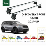 Land Rover Discovery Sport 2015-2025 Oluksuz Üst Tavan Portbagaj Taşıyıcı Ara Atkısı Toros Serisi Pro 4 Gri