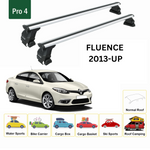 Renault Fluence 2013-2016 Oluksuz Üst Tavan Portbagaj Taşıyıcı Ara Atkısı Toros Serisi Pro 4 Gri