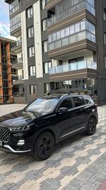 Chery Tiggo 7 Pro 2022-2025 Portbagaj Taşıyıcı Ara Atkisi - Ara Çubuk Paw Pro 2 Siyah