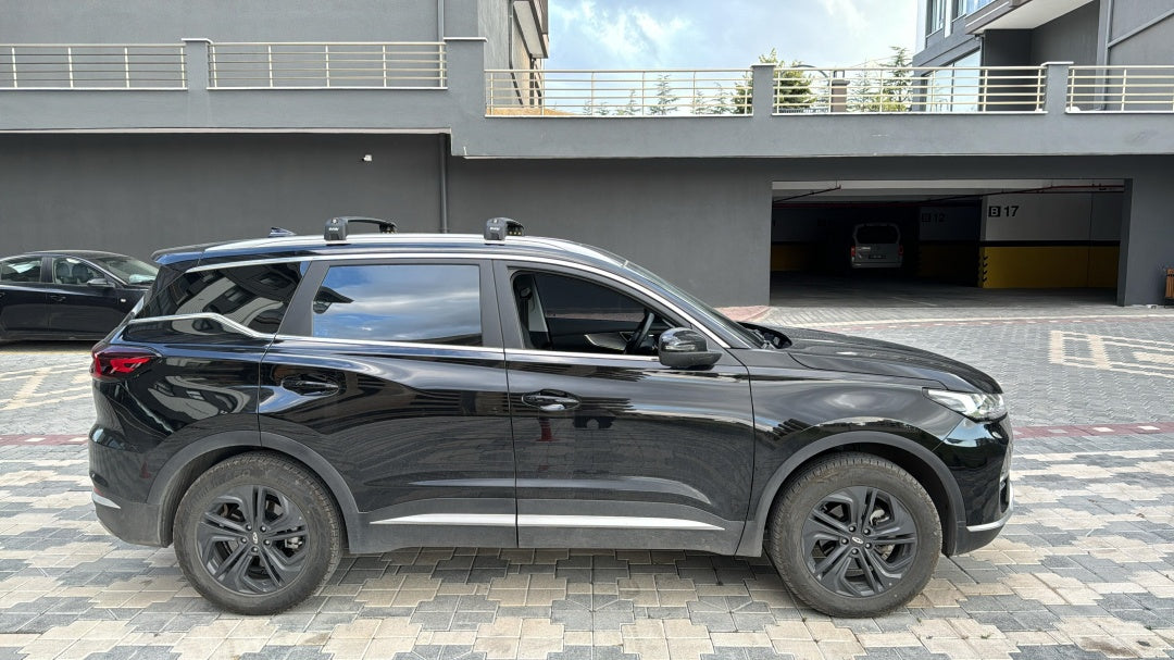 Chery Tiggo 7 Pro 2022-2025 Portbagaj Taşıyıcı Ara Atkisi - Ara Çubuk Paw Pro 2 Gri