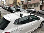Seat Ibiza (2017-Sonrası) Portbagaj Taşıyıcı Ara Atkı Takımı - Toros Pro 4 - Gri