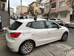 Seat Ibiza (2017-Sonrası) Portbagaj Taşıyıcı Ara Atkı Takımı - Toros Pro 4 - Gri