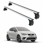 Seat Ibiza (2017-Sonrası) Portbagaj Taşıyıcı Ara Atkı Takımı - Toros Pro 4 - Gri