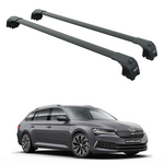 Skoda Superb Estate 2015-2024 Portbagaj Taşıyıcı Ara Atkisi - Ara Çubuk Paw Pro 2 Siyah