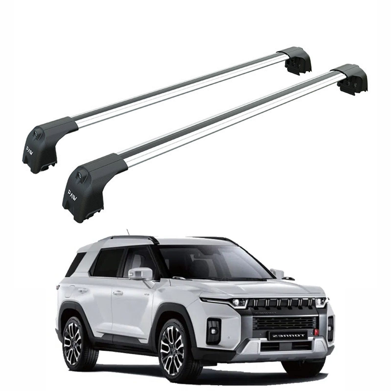 Ssangyong Torres 2023-2025 Portbagaj Taşıyıcı Ara Atkisi - Ara Çubuk Paw Pro 2 Gri