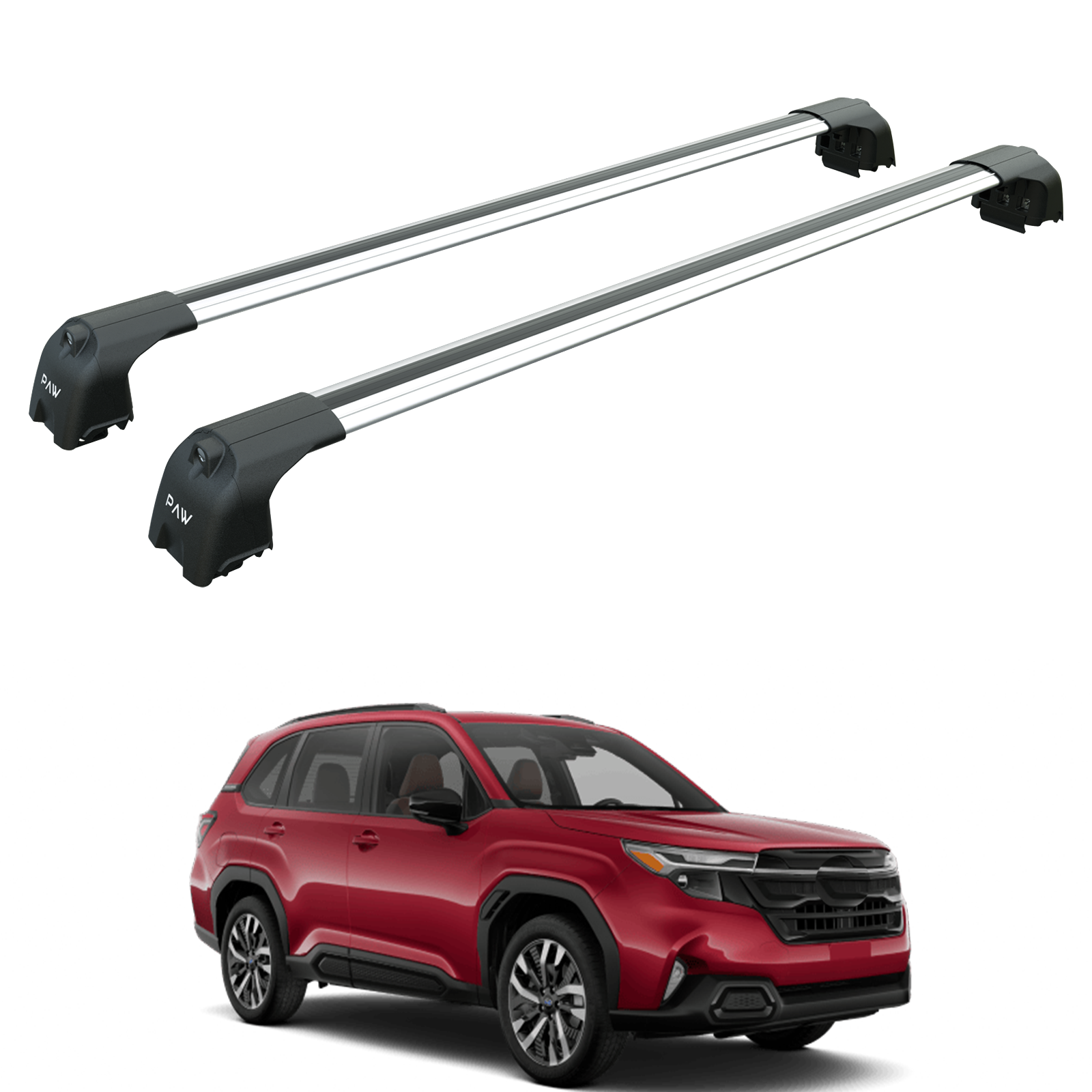 Subaru Forester 2024-2025 Portbagaj Taşıyıcı Ara Atkisi - Ara Çubuk Paw Pro 2 Gri