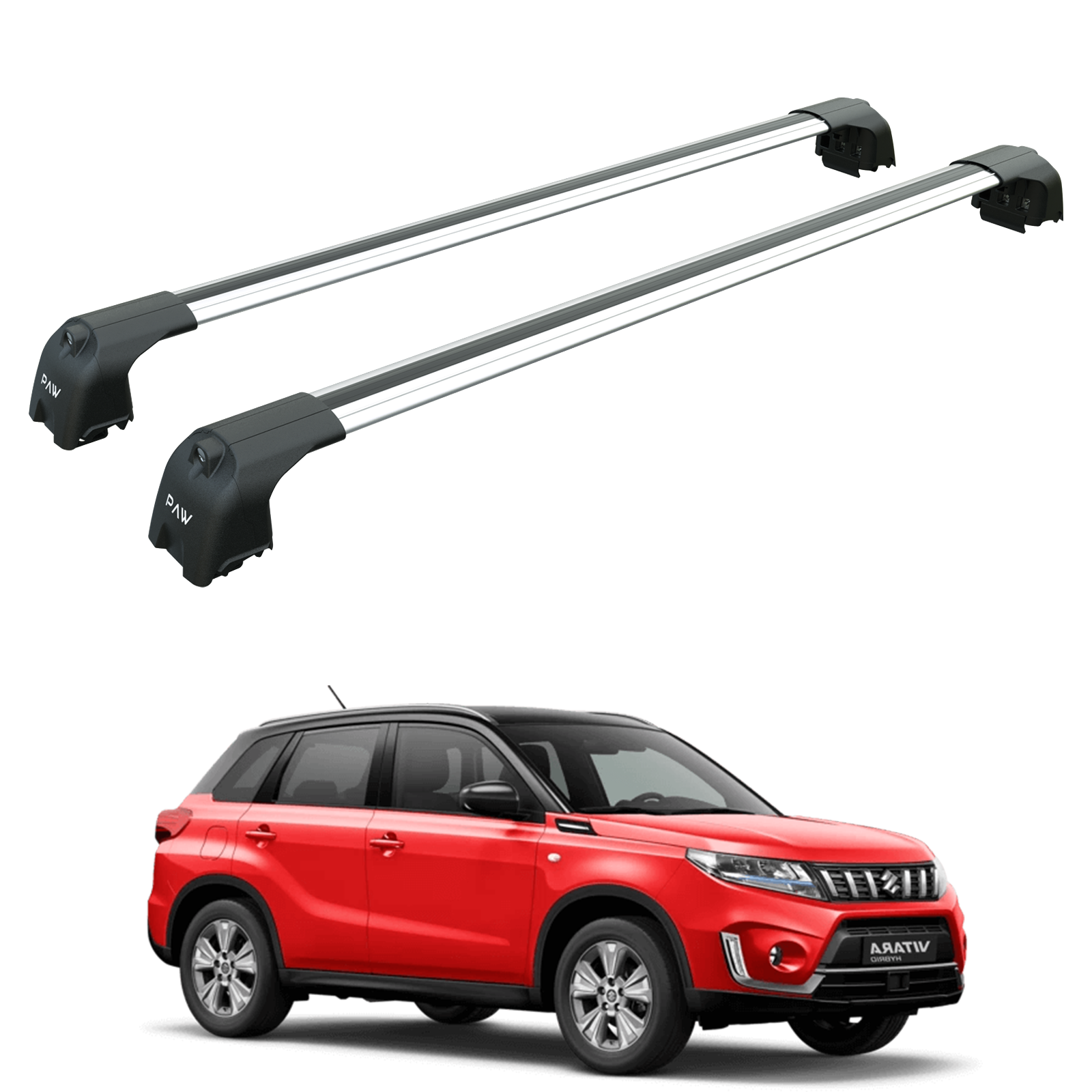Suzuki Vitara 2015-2025 Portbagaj Taşıyıcı Ara Atkisi - Ara Çubuk Paw Pro 2 Gri